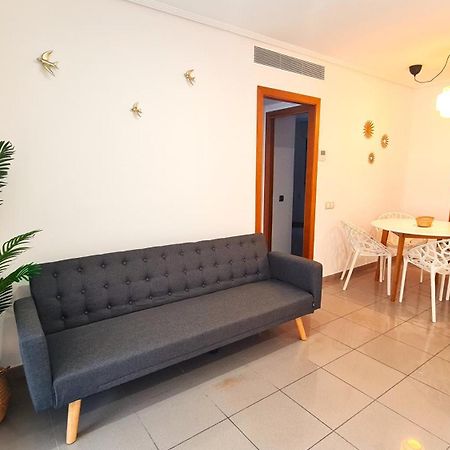 Beach Valencia Luxury D15-9 Apartment With Terrace And Sea Views With Two Rooms Exterior foto