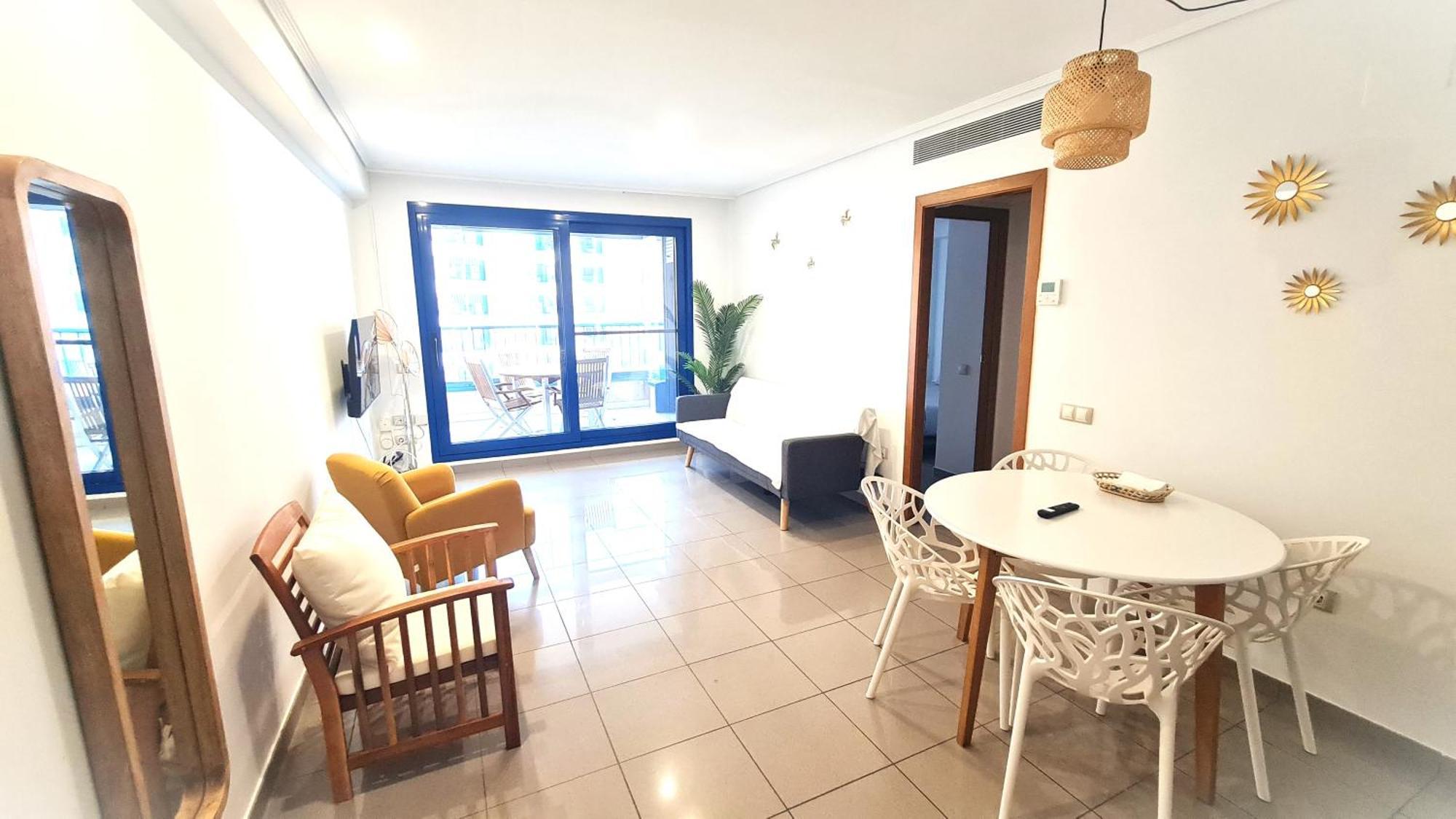 Beach Valencia Luxury D15-9 Apartment With Terrace And Sea Views With Two Rooms Exterior foto